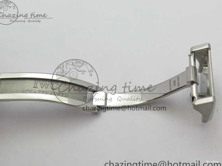 MIROTIME 0108 Portuguese Real PR Real Annual Calendar IW503502 ZF 1:1 Best Edition Black Dial Steel Markers on Black Leather Strap A StreetReady 7134